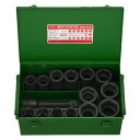 FPC ASS615 インパクトソケット 携帯 セット 差込角19.0mm 15pc