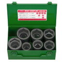 FPC ASS807 インパクトソケット 携帯 セット 差込角25.4mm 7pc