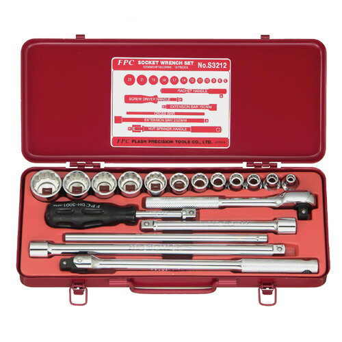 FPC S3212(6P) �����åȥ������å� ������9.5mm 18pc