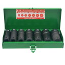FPC SPL407 スリムパラボラソケットセット 差込角12.7mm 7pc(インパクト) 全長80mm