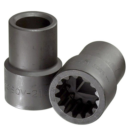樂天商城 - FPC SQW17 NO.5 スプライン 袋ナット用 ソケット 差込#5スプライン 4角対辺17mm
