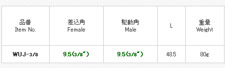 FPC WUJ3/8 ����ѥ��� ��˥С����른�祤��� ������9.5mm