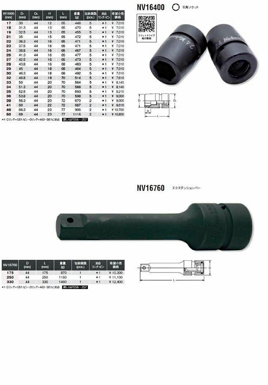 Ko-ken NV16760-330 3/4