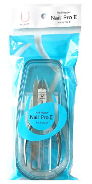 Nair Pro2 ネイルプロII NP-1020 直刃式ニッパー型 爪切り お得な爪ヤスリ付 マルト長谷川