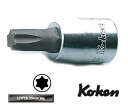 Ko-ken 2025-28-T30 1/4"差込 トルクス ビットソケット 全長28mm T30 コーケン / 山下工研