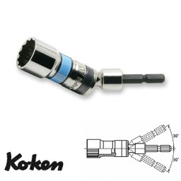 Ko-ken BD011SN14 薄肉 12角 電ドル 用 ユニバーサル ソケット （18V インパクトレンチ対応） 14mm コーケン / 山下工研