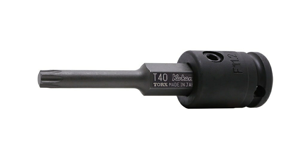 樂天商城 - Ko-ken 13134T-92-55IP DIN3126 E11.2 インパクト トルクスプラス ビット ソケット 92mm 3/8