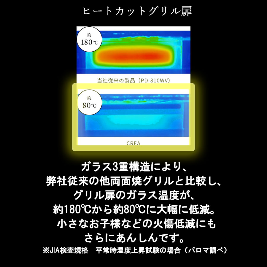 台数限定特価ビルトインコンロパロマクレアCREAビルトインガスコンロ天板幅60cmガラストッププロパンガス都市ガス3口水無し両面焼きグリルアプリ対応PD-991WST-60G