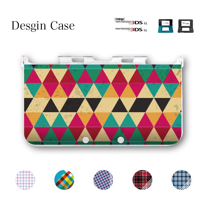 3DS カバー チェック 千鳥柄 タータン チェック柄 ニンテンドー DS game 可愛い 送料無料 DSケース nintendo ds 3ds case ケース 3dsll..