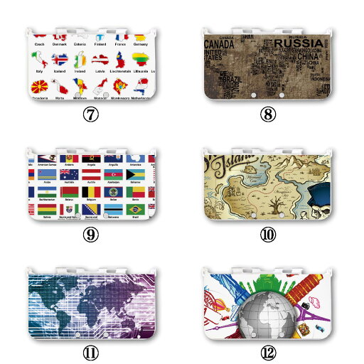 3DS カバー アメリカ USA アフリカ ブラジル 日本 ロシア 韓国 北朝鮮 ハワイ 可愛い ニンテンドー DS game 可愛い 送料無料 DSケース nintendo ds 3ds case ケース ニューヨーク newyork