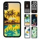 スマホケース iPhone x ケース iphone8ケース iPhone7 iPhone6s ハードケース アクリル デザイン 高級感 スマホカバー 携帯ケース hawaii ハワイアン aloha アロハ ビーチ 海 夏 summer 水着