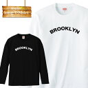 ロングスリーブ ロンT 長袖 brooklyn ブルックリン HIPHOP ヒップホップ B系 プランド メンズ レディース 長袖 MENS S M L XL XXL T-SHIRT プリント 大きいサイズ ビックシルエット(4)