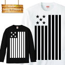 ロングスリーブ ロンT 長袖 星条旗 星 スター STAR ファッション HIPHOP ヒップホップ プランド メンズ レディース 長袖 MENS S M L ...