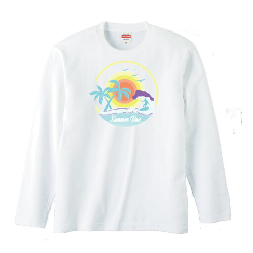 ロングスリーブ ロンT 長袖 SURF サーファー サーフィン 波乗り アロハ ハワイ 西海岸 ファッション プランド メンズ レディース 長袖 MENS S M L XL XXL T-SHIRT プリント 大きいサイズ ビック