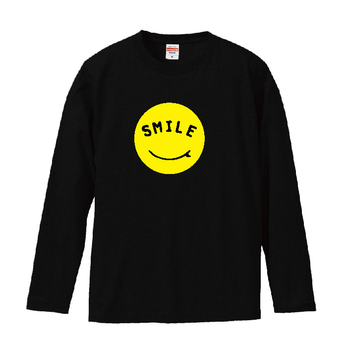 ロングスリーブ ロンT ニコちゃん surf smile サーフィン slow life beach ビーチ サーフ 波乗り ファッション 長袖 メンズ レディース 長袖 MENS S M L XL XXL T-SHIRT 大きいサイズ ビックシルエット