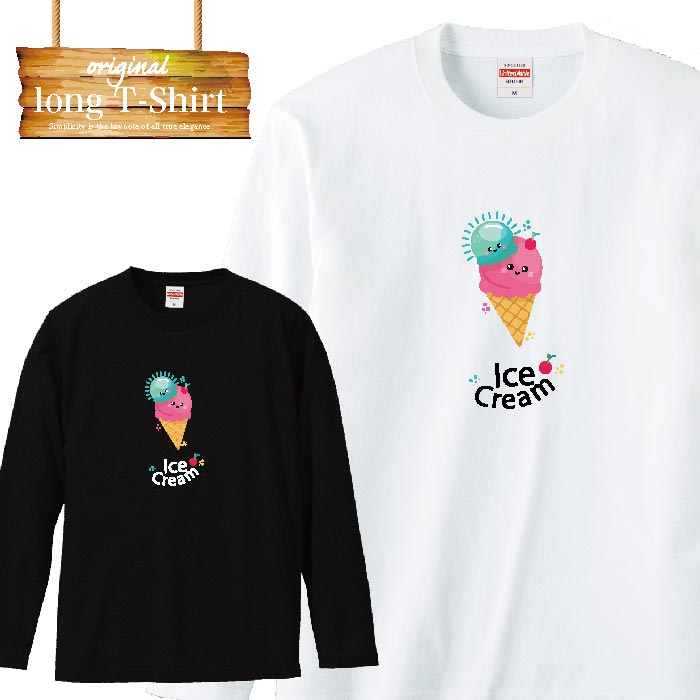 OX[u T ACXN[ ice cream n ߂킢 LN^[  v`v t@bV  Y fB[X  MENS S M L XL XXL T-SHIRT 傫TCY rb