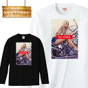 【※夏の限定ゲリラ開催10%OFF 割引クーポン発行※ 7/5~7/10まで!】 ロングスリーブ ロンT sexy セクシー california カルフォルニア 西海岸 美 cute 女性 水着 Tバック 下着 お尻 ケツ 美女 アメリカン バイク bike ロゴ ロングTシャツ 長袖 ビ