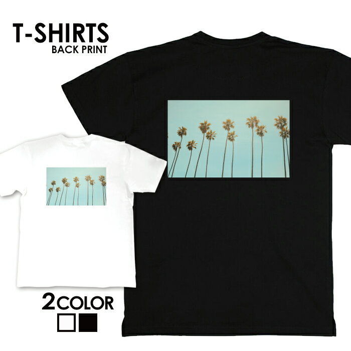 Tシャツ 半袖 ストリート tee パームツリー 海沿い 青空 S M L XL XXL XXXL メンズ レディース ティー...
