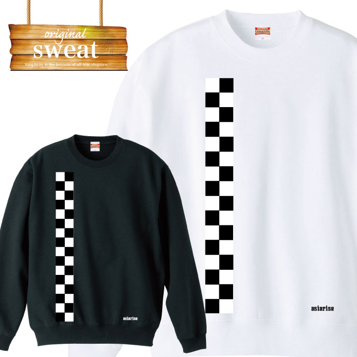 【週末限定※ポイント5倍※ 金曜18時〜日曜】スウェット トレーナー 長袖 sk8 ストリート street スケボー ピープス系 peeps系 オリジナ..