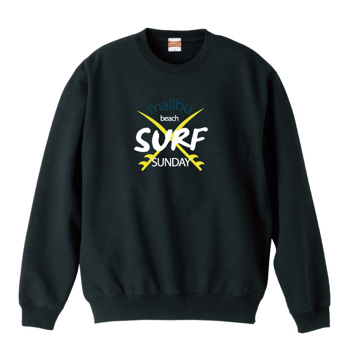 【※ポイント5倍 お買い物マラソン期間限定 ※ 3/20 20:00〜3/26 01:59】スウェット トレーナー マリン系 マリブ maribu SURF aloha loko アロハ ハワイアン ロコ サーフ系 サーファー系 アメカジ カジュアル おそろいコーデ メンズ レディース アパレル ワンポイント 流行