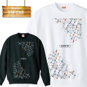 スウェット トレーナー アメカジ 元素記号 模様 天文学 記号 丸 サークル ヴィンテージ vintage logo ロゴ デザイン アメコミ コミック comic アメリカン アニメ アメカジ カジュアル おそろいコーデ メンズ