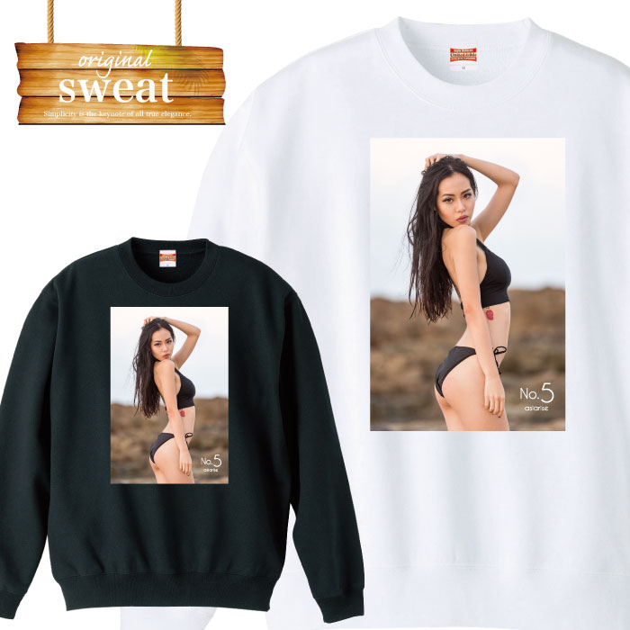 【※ワンダフルデー限定10%OFF 割引クーポン発行※ 6/1 一日限り!】 美人 sexy 外人 美女 セクシー ビキニ bikini 水着 yellow 黄色 イcuteー 誕生日 プレゼント スウェット トレーナー メンズ レディース アパレル ワンポイント 流行 トレンド