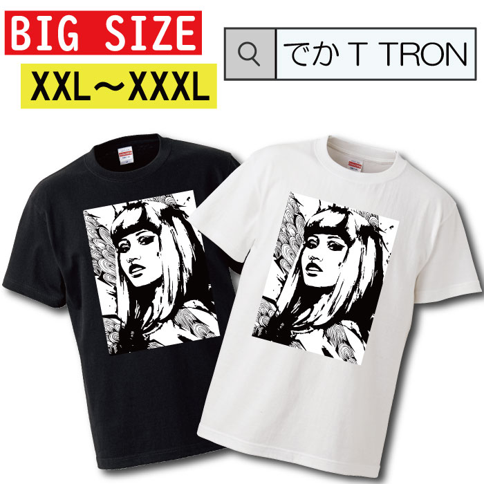 y10%OFF N[|s }\ Ԍ 5/9 20:00`5/16 01:59܂ŁIz TVc łT TRON XXL XXXL@2L 3L BIG 傫 T-shirt eB[Vc  傫TCY big size rbNTCY JWA  CXg T}[ vg fUC 