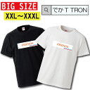 【※夏の限定ゲリラ開催10%OFF 割引クーポン発行※ 7/5~7/10まで!】 ビッグサイズ Tシャツ でかT TRON オーバーサイズ 大きめ ファッション 雑誌 女性 セクシー ビキニ ストリート ブランド b系 street T-shirt ティーシャツ 半袖 大きいサイ