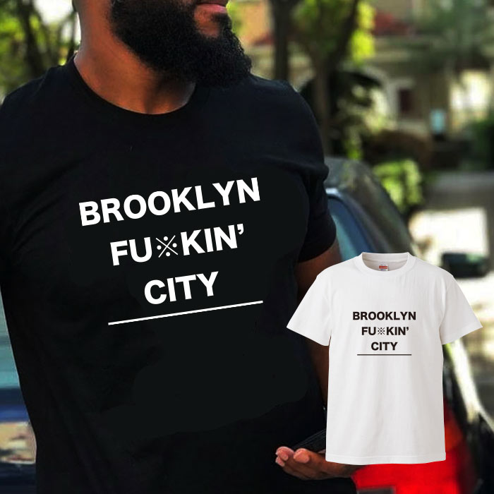 【※当店限定※3日間限りポイント5倍! 11/29〜12/01】星条旗 BROOKLYN ブルックリン newyork ニューヨーク Tシャツ プリント デザイ...