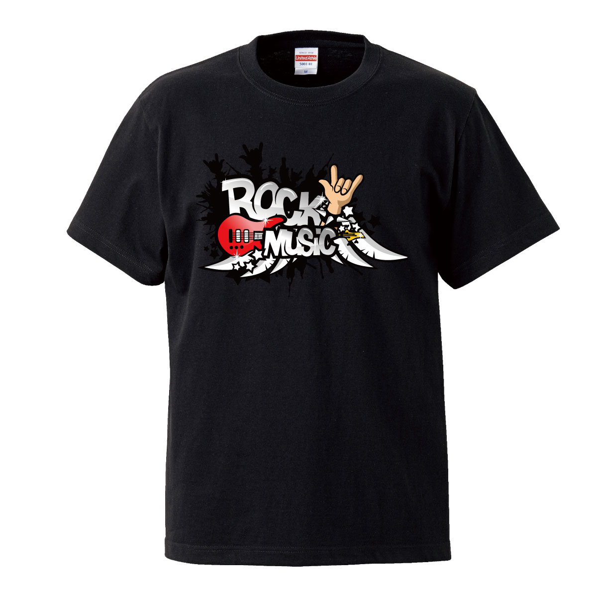 music rock punk ギター ドラム バンド ボーカル ロック パンク music 音楽 ミュージック アーティスト logo ロゴT Tシャツ プリント デザイン プランド アパレル 服 洋服 メール便 送料無料