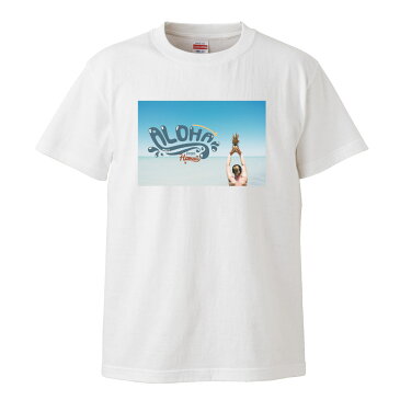 アロハ hawaii aloha ハワイアン ビーチ sexy ケツ ass bitch セクシー 水着 ビキニ summer トロピカル ホノルル ワイキキ 写真 フォト フォトT Tシャツ プリント デザイン 洋服 メール便 送料無料