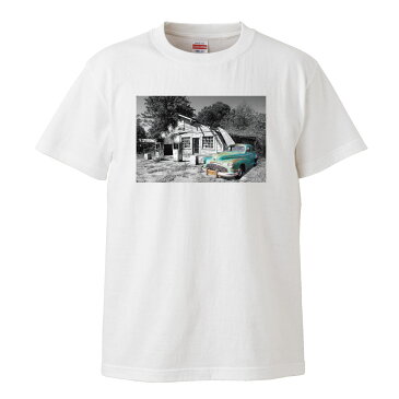clasicc car クラシック カー 車 古い 古き良き old オールド 風景 景色 cool 写真 フォト フォトT Tシャツ プリント デザイン 洋服