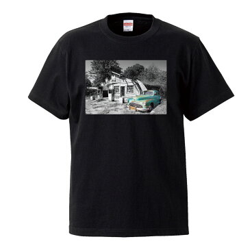 clasicc car クラシック カー 車 古い 古き良き old オールド 風景 景色 cool 写真 フォト フォトT Tシャツ プリント デザイン 洋服