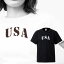 USA アメリカ アメリカ合衆国 america ニューヨーク newyork 星条旗 自由の女神 ロゴ 写真 フォト フォトT Tシャツ プリント デザイン 洋服 t-shirt 白 黒 ホワイト ブラック