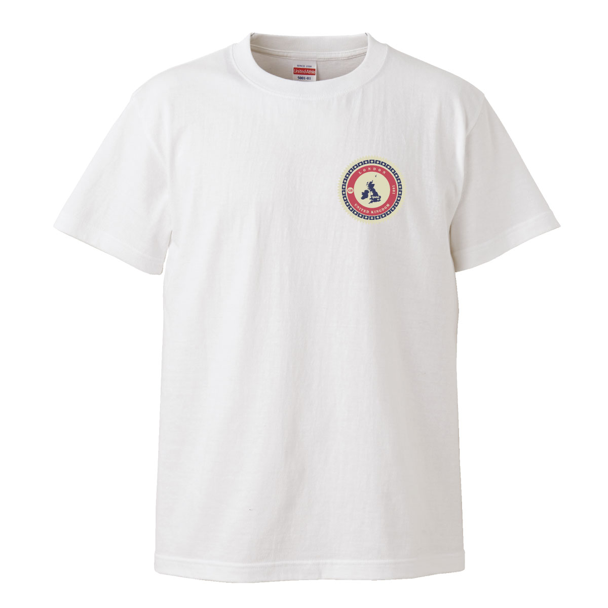 【※ポイント5倍 お買い物マラソン期間限定 ※ 3/20 20:00〜3/26 01:59】イギリス ロンドン UK united kingdom london underground ユニオンフラッグ union flag ビッグ・ベン big ben ロゴ 写真 フォト フォトT Tシャツ プリント デザイン 洋服 t-shirt 白 黒 ホワイト
