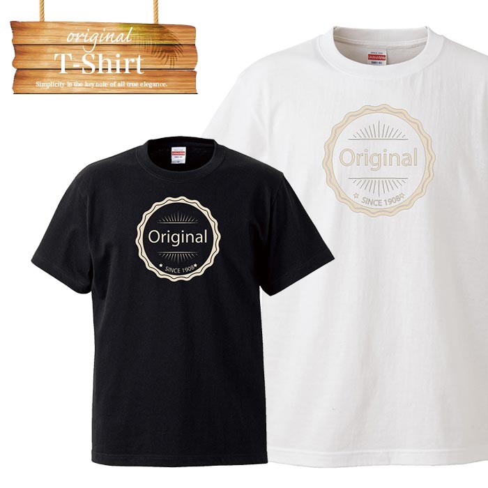 T-Shirts - オリジナル ヴィンテージ vintage style orijinal ワンポイント ロゴ 写真 フォト フォトT Tシャツ プリント デザイン 洋服 t-shirt 白 黒 ホワイト ブラック