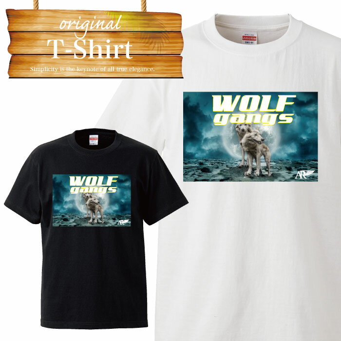 y10%OFF N[|s }\ Ԍ 5/9 20:00`5/16 01:59܂ŁIz wolf Et Et gang T TVc T-shirt eB[Vc  傫TCY big size rbNTCY