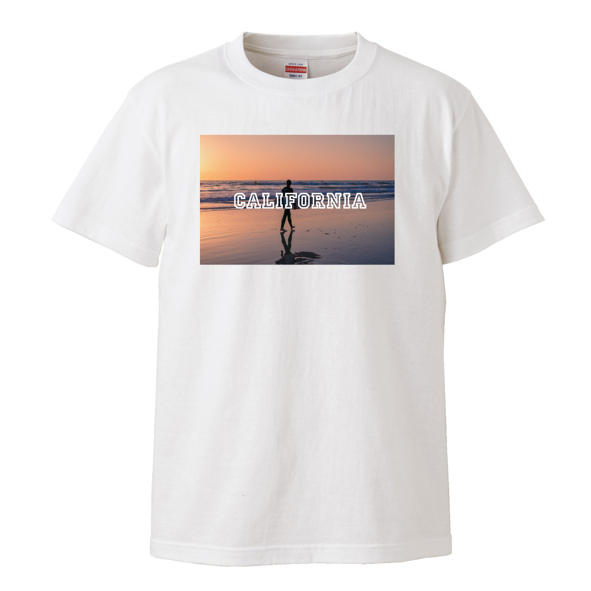 カリフォルニア SK8 スケボー デッキ california 西海岸 westcoast HIPHOP 夜景 B系 ダンス 衣装 Tシャツ T-shirt ティーシャツ 半袖 大きいサイズあり big size ビックサイズ