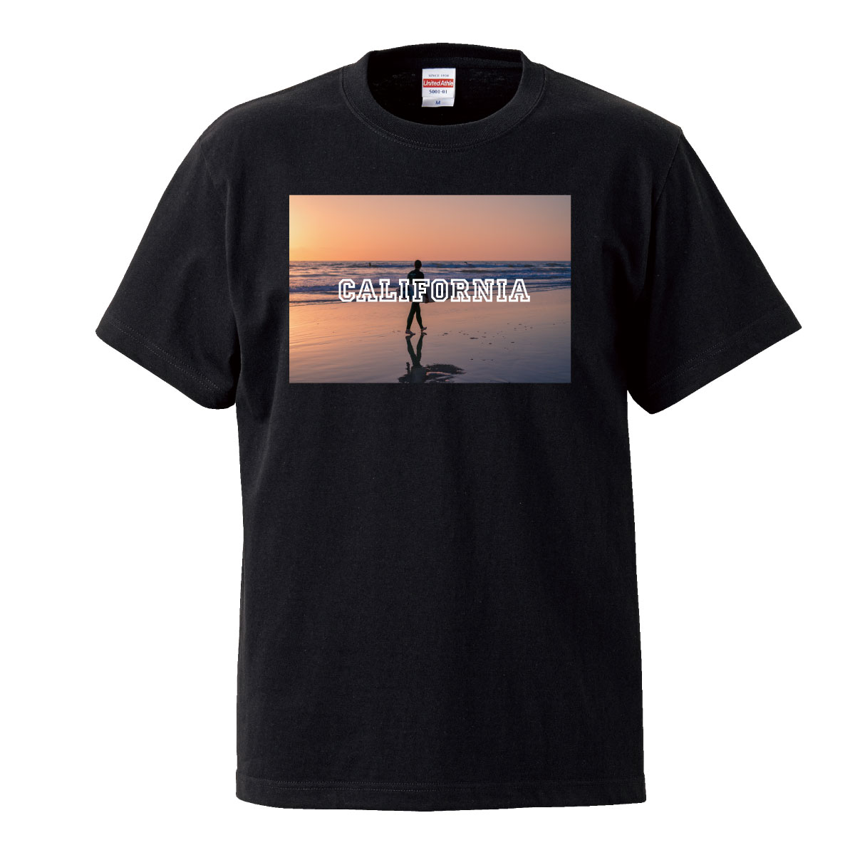 カリフォルニア SK8 スケボー デッキ california 西海岸 westcoast HIPHOP 夜景 B系 ダンス 衣装 Tシャツ T-shirt ティーシャツ 半袖 大きいサイズあり big size ビックサイズ