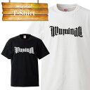 イルミナティ illuminati アンビグラム フリーメイソン 文字 流行 デザイン ロゴ Tシャツ T-shirt ティーシャツ 半袖 大きいサイズあり big size ビックサイズ