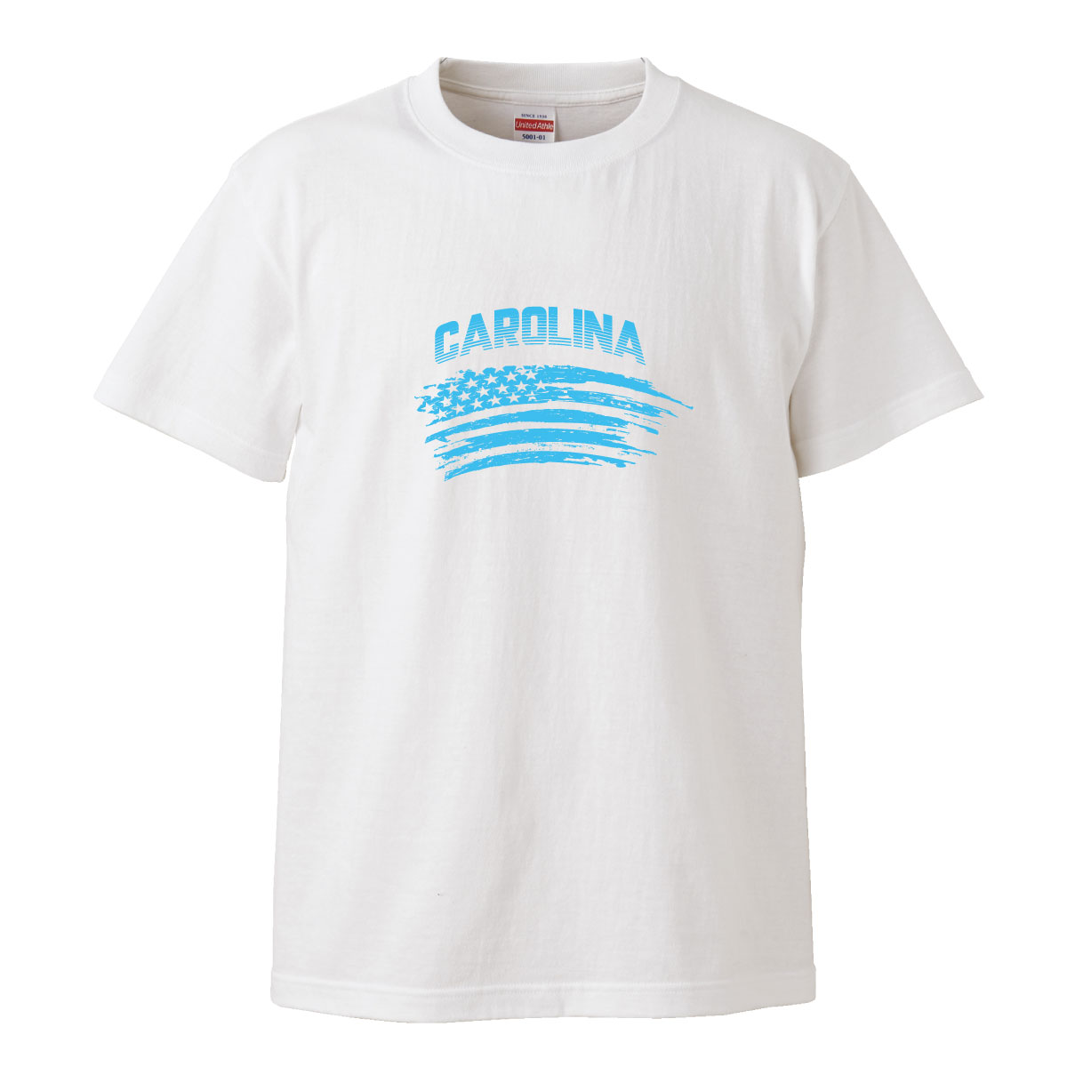 ノースカロライナ North Carolina crips バスケ カレッジ Tシャツ street アメリカ 星条旗 ストリート hiphop B系 イラスト ロゴ logo デザイン Tシャツ T-shirt ティーシャツ 半袖 大きいサイズ