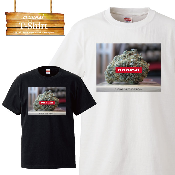 Tシャツ T-shirt ティーシャツ 半袖 street ストリート系 sexy セクシー 唇 バッズ KUSH weed 大麻 ジョイント sk8 スケボー joint marijuana ガンジャ 大きいサイズあり big size ビックサイズ