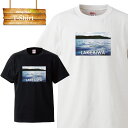 【※夏の限定ゲリラ開催10%OFF 割引クーポン発行※ 7/15~7/21まで!】 tシャツ ティーシャツ 琵琶湖 マザーレイク 釣りT 湖 bass sup ジェット マリンスポーツ キャンプ フォトT 半袖 人気 面白 ネタ パロディ 大きいサイズ