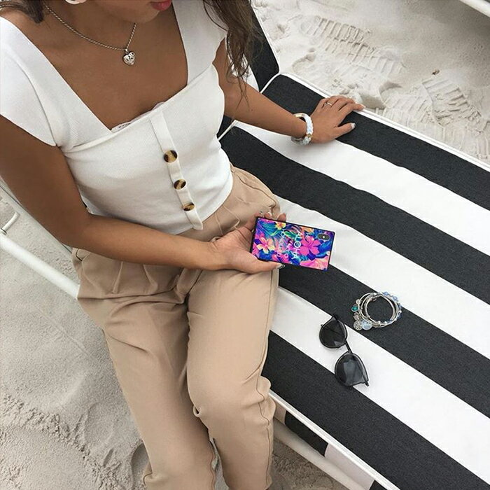 スマホケース iPhone x ケース iphone8ケース iPhone7 iPhone6s plus ハードケース 強化ガラス HWAII ALOHA デザイン 高級感 スマホカバー 携帯ケース アイフォンケース スクエア型 四角 耐衝撃 背面ガラス