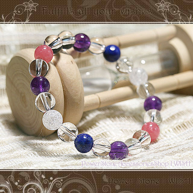 パワーストーン ブレスレット 水晶 アメジスト 復縁 ブレス | 天然石 ブレスレット アクセサリー アクセ 誕生日 誕生石 プレゼント 誕生日プレゼント レデ...
