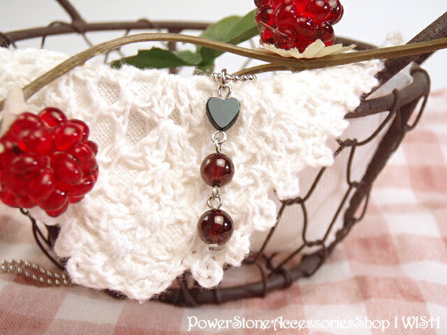 パワーストーン ネックレス レディース 金属アレルギー 天然石 ガーネット ネックレス | 誕生日プレゼント 贈り物 ギフト誕生石 組み合わせ アクセサリー シ...