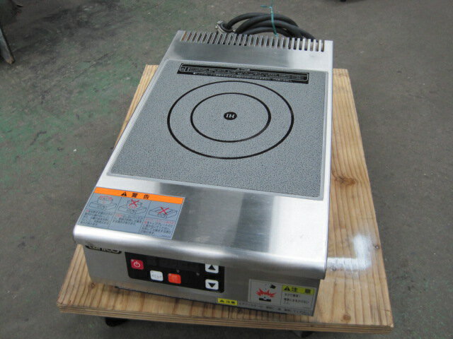 2022年製【タニコー】【業務用】【未使用新古品】　IHコンロ　TIC-3CPML　単相200V W300xD500xH125mm ..