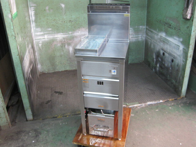 2021年製【タニコー】【業務用】【中古】　ガスフライヤー　TGFL-3545C　都市ガス W350xD450xH800mm 自..