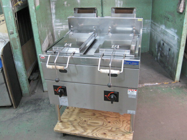 2022年製【マルゼン】【業務用】【中古】　餃子焼器　MGZS-087WB*　プロパンガス W770xD730xH800mm 自社6ヶ月保証