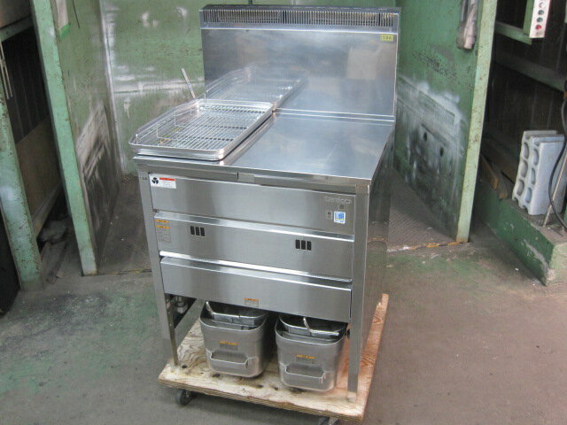 乐天商城 - 2021年製　【中古】タニコー　ガスフライヤー　TGFL-67CW*　都市ガス　W670xD600xH800mm　自社6ヶ月保証